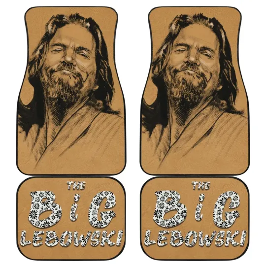 Discover The Big Lebowski Car Mats Gift Set for SUV Sedan Truck Interior Use