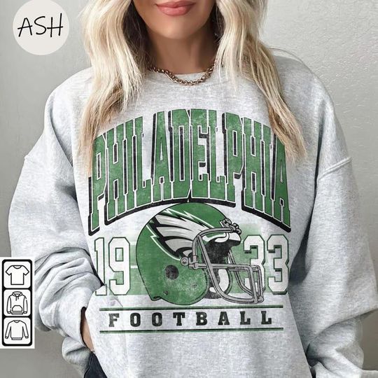 Vintage 90s Style Philadelphia Football Shirt, The Birds Game Day T Shirt, Sundays Are For The Birds Football Season Gift For Fans