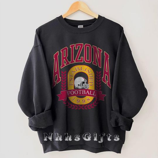 Discover Arizonna Football Sweatshirt, Vintage Style Arizonna Football Crewneck, Arizonna Football Shirt, Arizonna T-shirt, Game Day Apparel