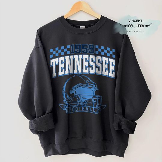 Discover Retro 90s Style Tennessee Football Sweatshirt, Game Day Shirt, Tennessee Team Football Shirt, Sunday Tennessee, Tennessee Football