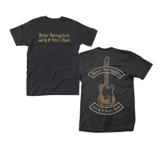 Discover Retro Bruce Springsteen and the E Street Band Music Tour T-Shirt