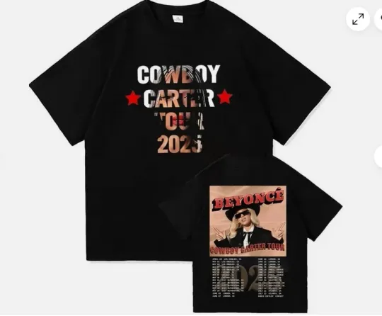 Discover Beyonce Cowboy Carter Tour 2025 Unisex T Shirt