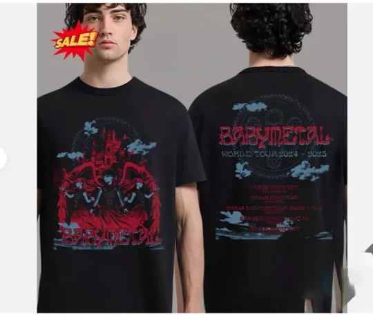 Babymetal World Tour 2024 2025 Australia T-Shirt
