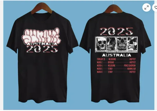 Discover SUNAMI Tour 2025 Gift For Fan 2-sides T-shirt