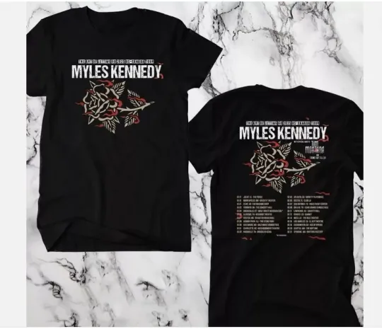 Discover MYLES KENNEDY THE ART OF LETTING GO NA TOUR 2025 MYLES KENNEDY t shirt