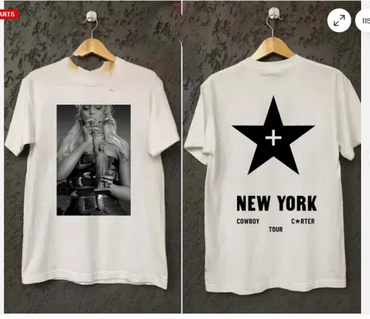 Discover NY Exclusive Beyonce Cowboy Carter Tour 2025 Shirt