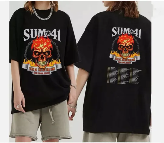 Sum 41 2024-2025 The Final Tour 2024 Signature T-Shirt
