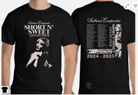 SZA Grand Nation Tour 2025 Airbrush Tour Merch Two Sided Unisex T-Shirt