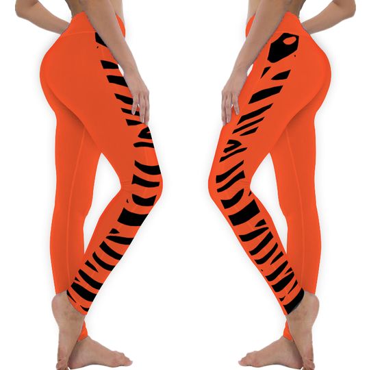 Bengals Yoga Leggings, Gift for Women Fan