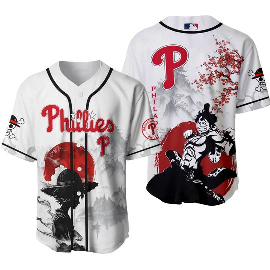 Phillies One Piece Peach Blossom 2025 Baseball Jersey