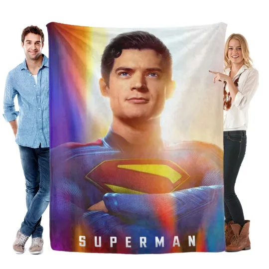 Discover Superman 2025 Blanket Soft Bed Sofa Throw Cozy Lightweight Birthday Gift
