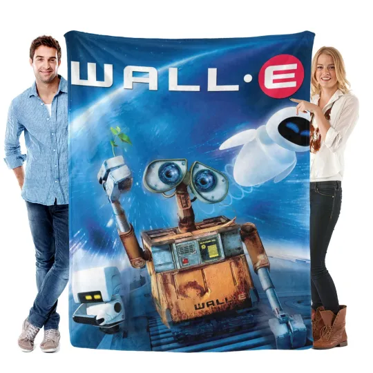 WALL E Blanket Soft Bed Sofa Couch Cozy Birthday Gift