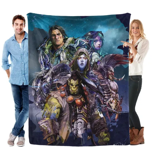 World of Warcraft Blanket Soft Bed Sofa Cozy Birthday Gift