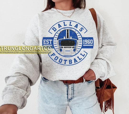 Discover Dallas Football Team Sweatshirt, Game day Football, American Football Sweatshirt