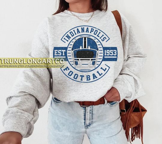 Discover Indianapolis Football Sweatshirt,Indianapolis Game Day Shirt,Indianapolis Shirt,Sunday Football Shirt,Trendy Indianapolis Football Fan Shirt
