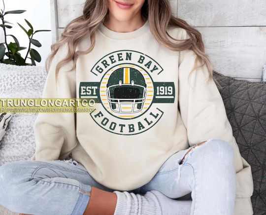 Discover Green Bay Football Sweatshirt,Green Bay Game Day Shirt,Green Bay Shirt,Sunday Football Shirt,Trendy Green Bay Football Fan Shirt