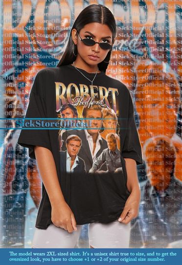 Discover Robert Redford Vintage T-Shirt, Homage Tee, Fan Apparel, Retro Style, Gift