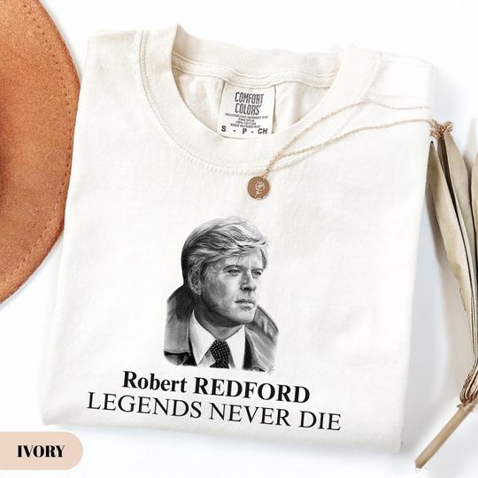 Discover Robert Redford Vintage Actor Tribute T-Shirt