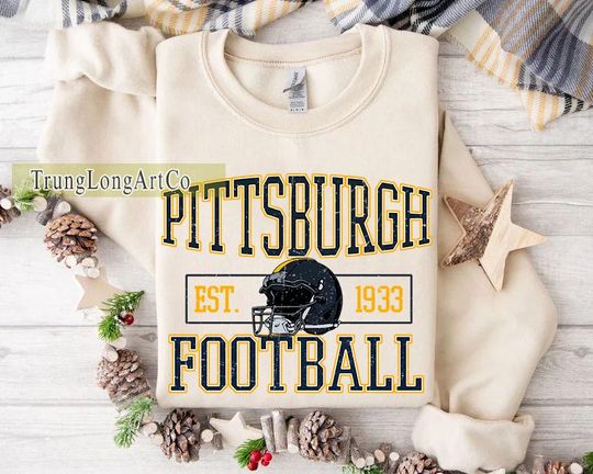 Discover Pittsburgh Football Team Sweatshirt, Game Day Sweatshirt, Football Fan Gift