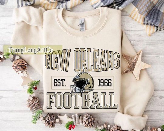 Discover New Orleans Football Team Sweatshirt, Game Day Sweatshirt, Football Fan Gift