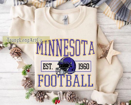 Discover Minnesota Football Team Sweatshirt, Game Day Sweatshirt, Football Fan Gift