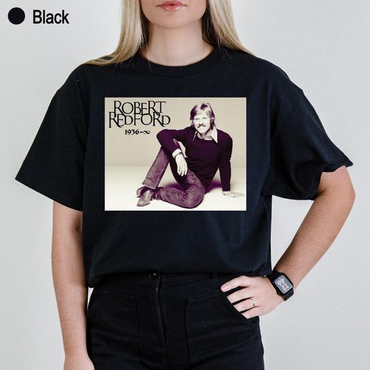 Retro Robert Redford T-Shirt, Legends Never Die Tee, 90s Style Vintage Tee