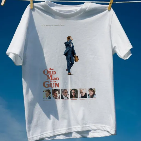 Discover The Old Man & the Gun Robert Redford Shirt White Unisex S-5XL 2C694