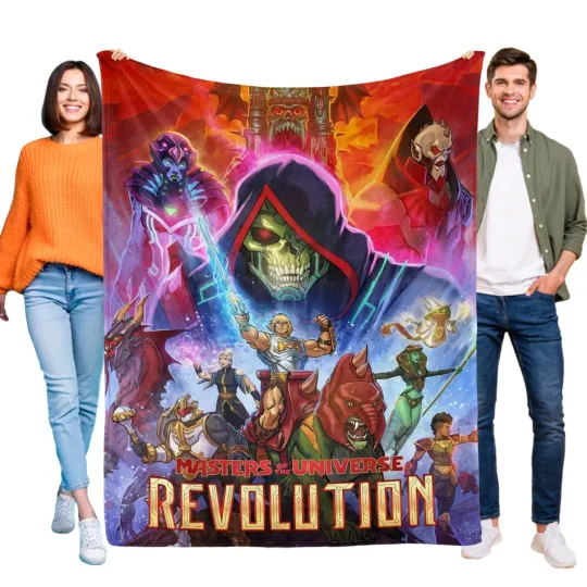 Discover He Man Blanket Flannel Soft Sofa Bed Throw for Sofa Couch Birthday Gift