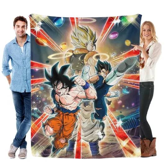 Dragon Ball Blanket Soft Bed Sofa Throw Cozy Lightweight Birthday Gift