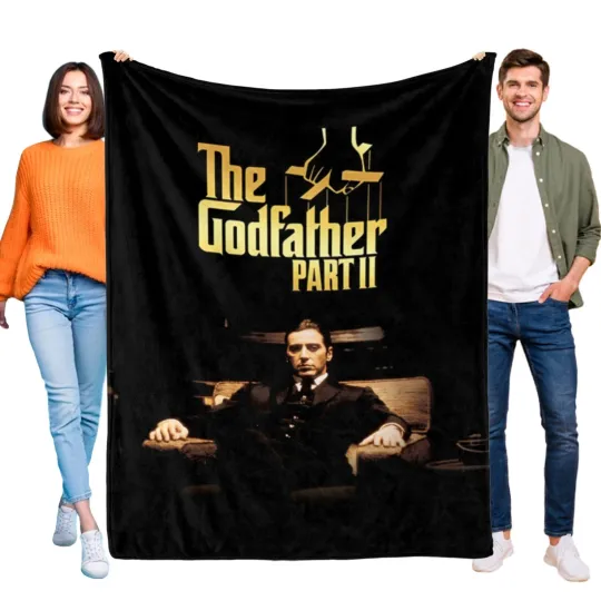 The Godfather Flannel Blanket Soft Bed Sofa Throw Blanket Birthday Gift