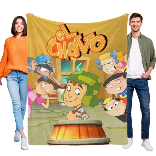 Discover El Chavo Blanket Flannel Soft Sofa Bed Throw for Sofa Couch Birthday Gift