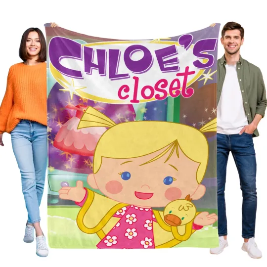 Discover Chloe's Closet Blanket Flannel Soft Sofa Bed Throw for Sofa Couch Birthday Gift
