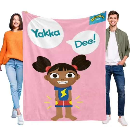 Yakka Dee Flannel Blanket Soft Bed Sofa Throw Birthday Gift All Season Use