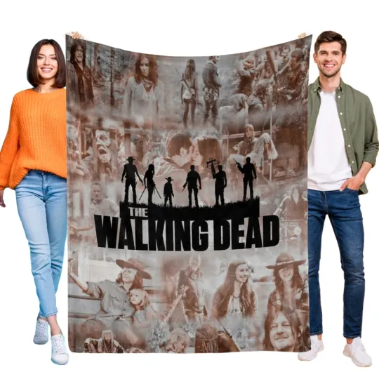 Discover The Walking D Blanket Soft Bed Sofa Throw Birthday Gift Cool 3D Printing