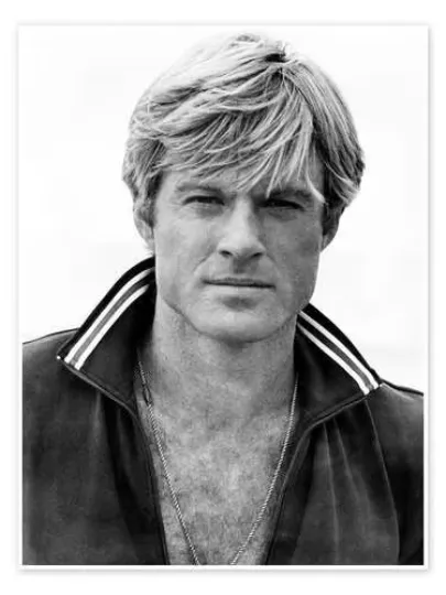 Discover Robert Redford Hollywood Actor Vintage Star poster