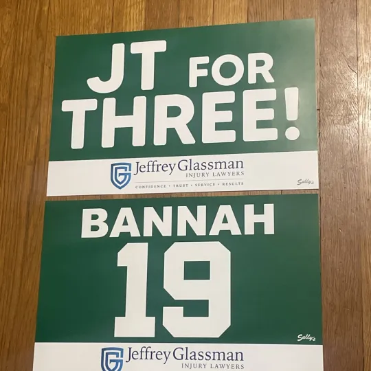 Boston Celtics 2025 NBA Playoff Poster