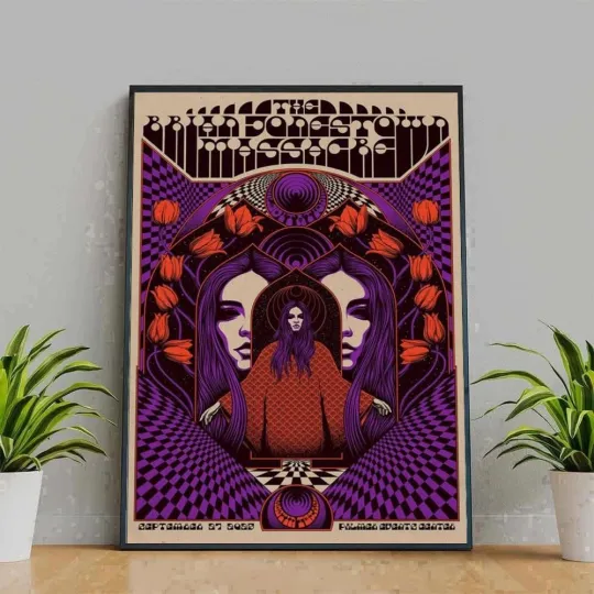 Discover The Brian Jonestown Massacre Tour Poster 2025