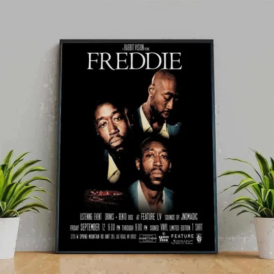Discover Freddie Gibbs September 12 2025 Las Vegas NV Poster