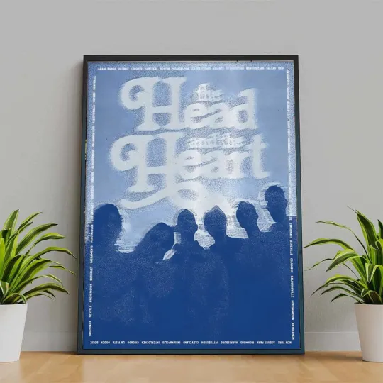 Discover The Head and The Heart American Tour 2025 Poster