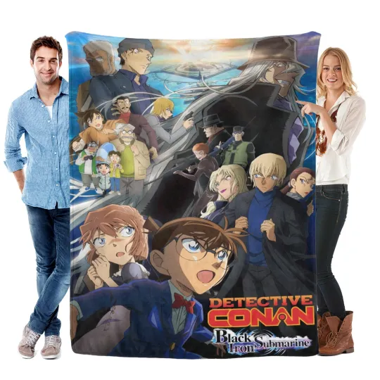 Discover Detective Conan Blanket Soft Bed Sofa Throw Cozy Birthday Gift