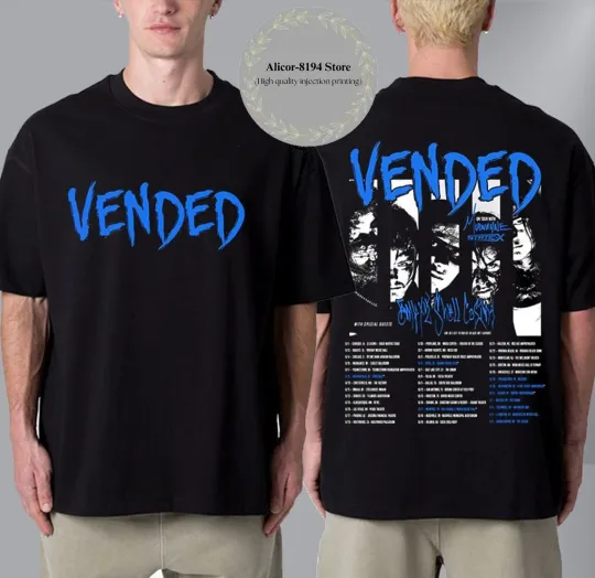 Discover Vended Band North American Headliners Tour 2025 T-Shirt