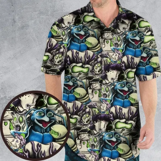 Discover Freakie Stories Collage Hawaiian Shirt