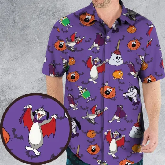 Discover Heatchcliff And Dingbat Hawaiian Shirt