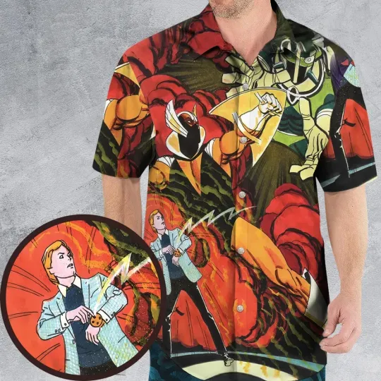 Discover Dial H for Hero Hawaiian Shirt