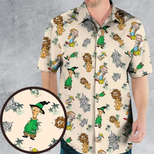 Discover Cartoon Mashup Ed, Edd n Eddy Hawaiian Shirt