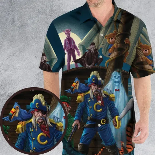 The Breakfast Gang Cereal Mascots Hawaiian Shirt