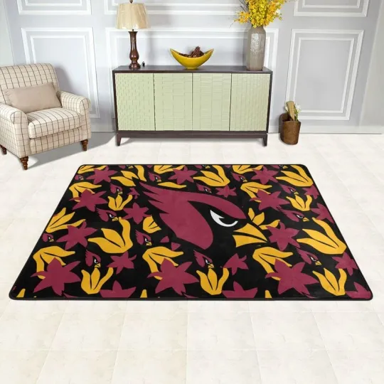 Discover Arizonna Cardinals Printed Carpet Anti-skid Floor Mat Decorative