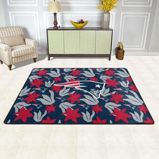 Discover New England Patriots Printed Carpet Anti-skid Floor Mat Decorative