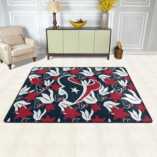 Discover Houston Texans Printed Carpet Anti-skid Floor Mat Decorative