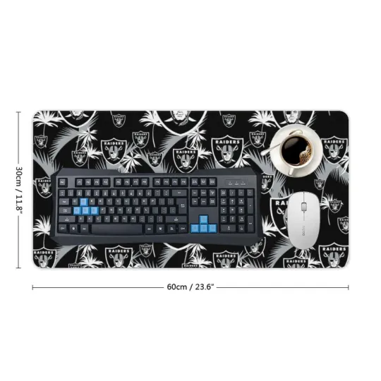 Discover las vegas Raiders Desk Mat Protect The Desk Printed Table Mat Decoration